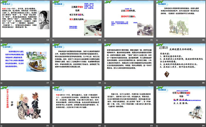 《課外古詩(shī)詞誦讀》PPT