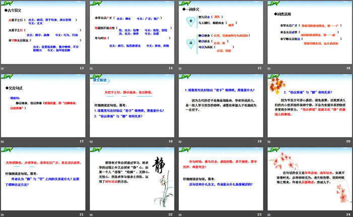 《誡子書》PPT