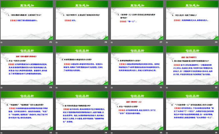 《寓言四則》PPT下載