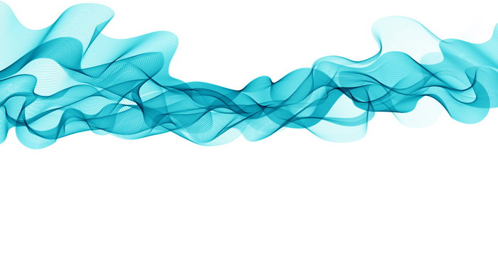 两张蓝色抽象烟雾PPT背景图片
