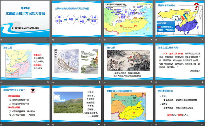 《北魏政治和北方民族大交融》PPT課件