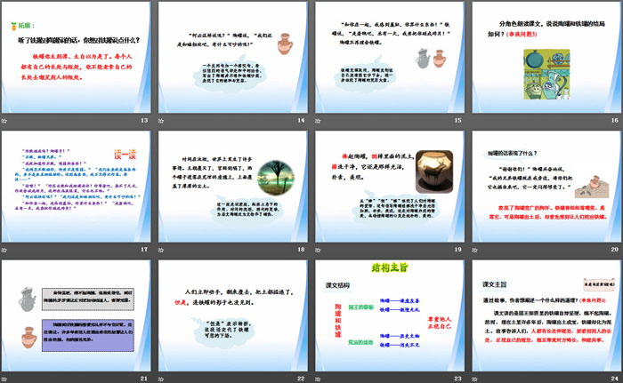 《陶罐和鐵罐》PPT(第二課時(shí))