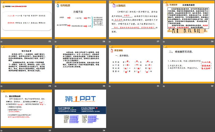 《方帽子店》PPT