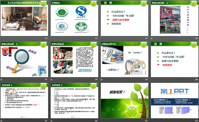 《關(guān)注消費(fèi)與安全》PPT