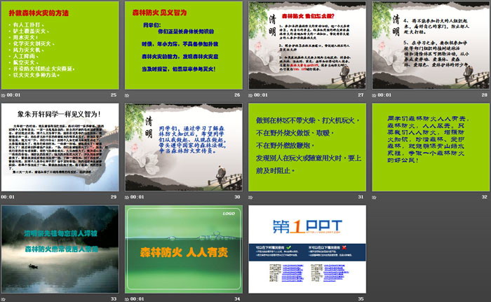 《森林防火》PPT