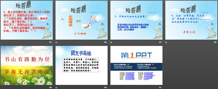 《沐浴書香我成長》PPT