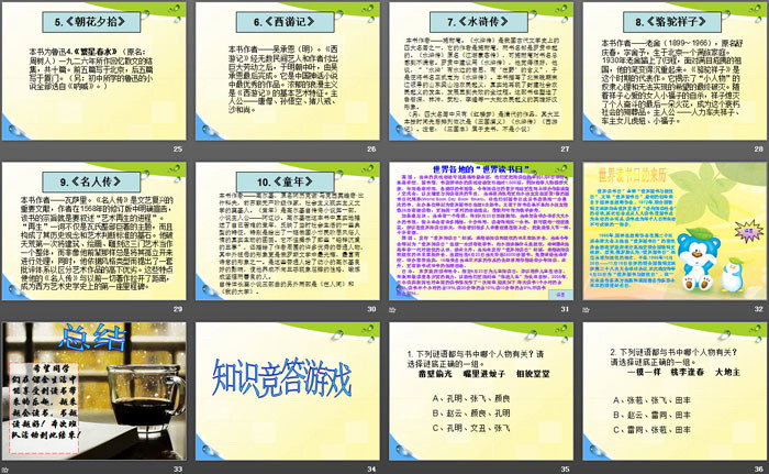 《讀書 快樂 成長》PPT