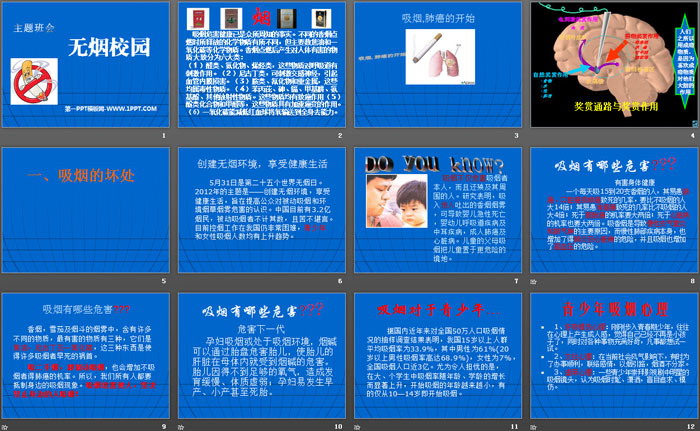 《無煙校園》PPT