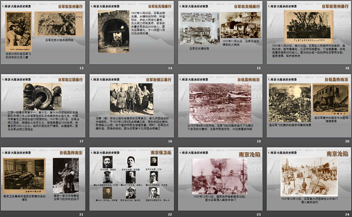 《南京大屠杀历史真相与国家公祭的解读》PPT