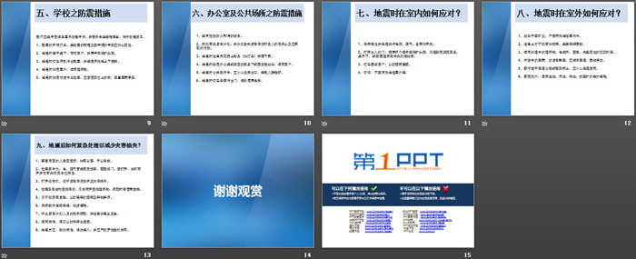 《防地震安全知識(shí)》PPT