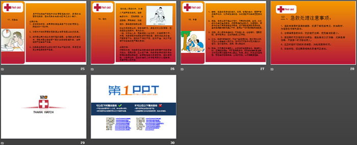 《日常急救常識》PPT