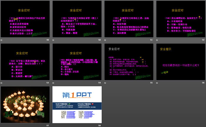 《校園安全主題班會(huì)》PPT