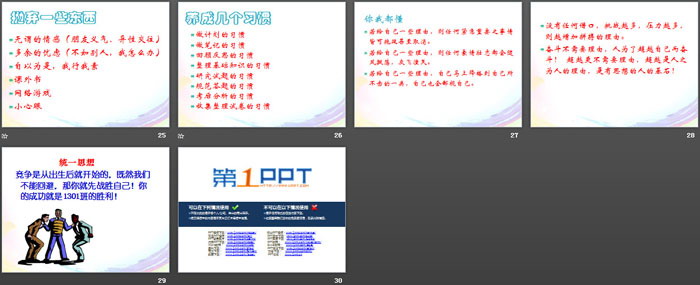 《好習(xí)慣是成功的基石》PPT