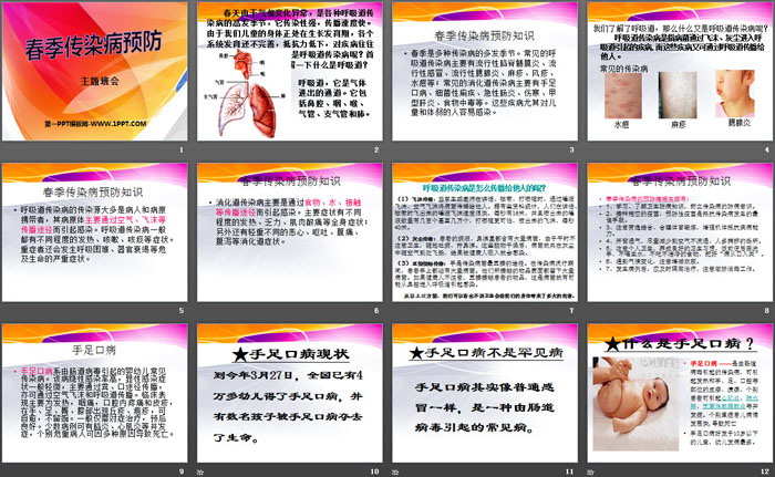 《春季傳染病預(yù)防》PPT