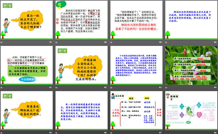 《一個豆莢里的五粒豆》PPT課件下載