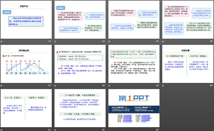 《語(yǔ)文園地三》PPT(四年級(jí)上冊(cè))