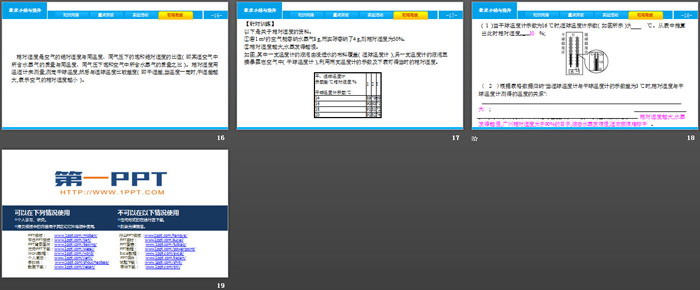 《章末小結(jié)與提升》物態(tài)變化PPT