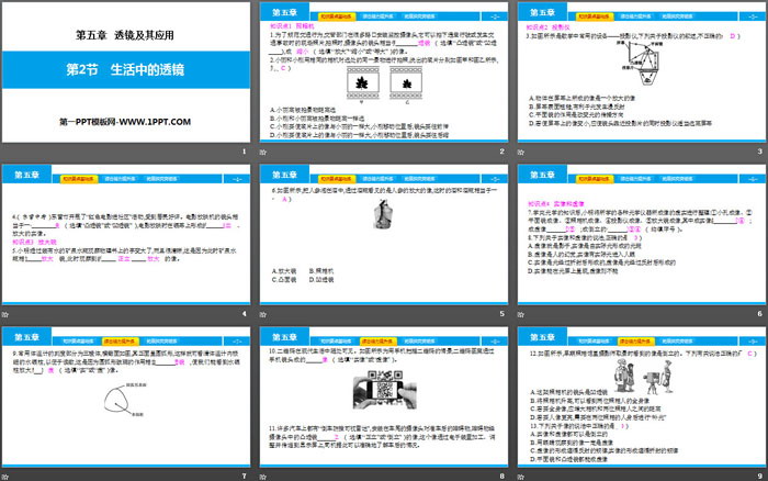 《生活中的透鏡》透鏡及其應(yīng)用PPT下載