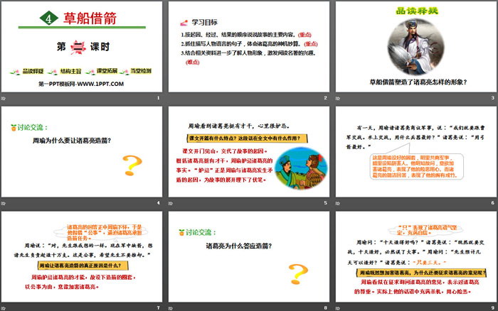 《草船借箭》PPT(第二課時(shí))