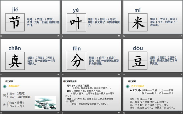 《端午粽》PPT教學(xué)課件