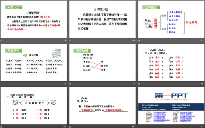 《端午粽》PPT(第二課時(shí))