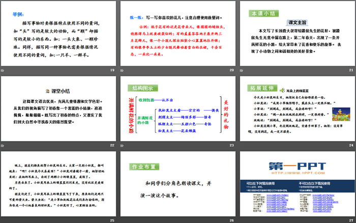 《開滿鮮花的小路》PPT(第二課時)