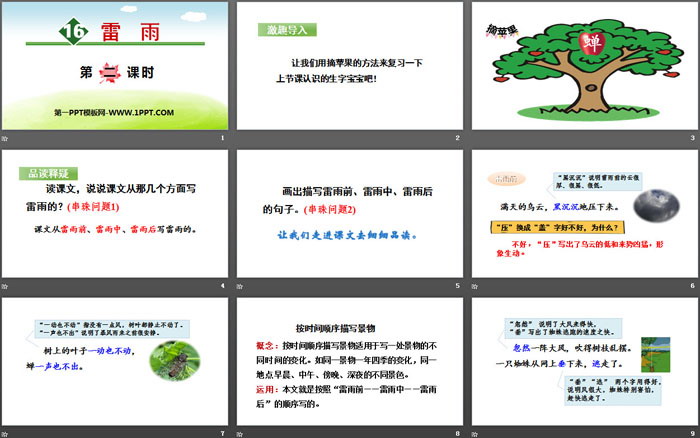 《雷雨》PPT(第二課時(shí))