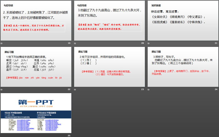 《羿射九日》PPT教學(xué)課件