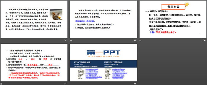 《燕子》PPT課件(第二課時)