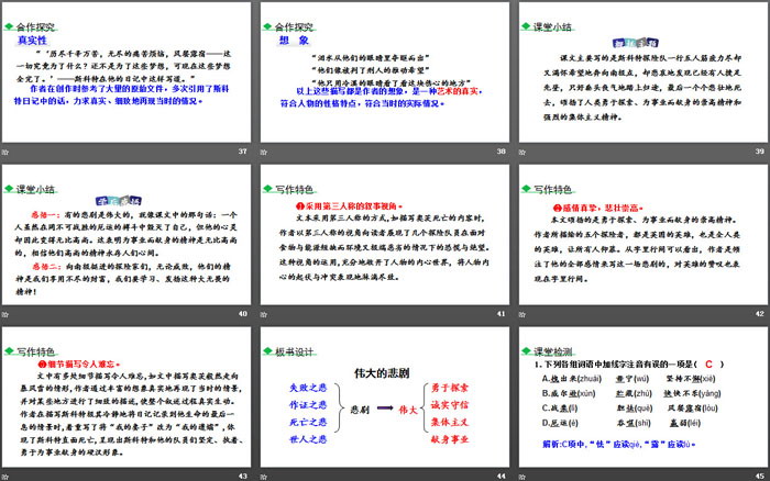 《偉大的悲劇》PPT教學(xué)課件