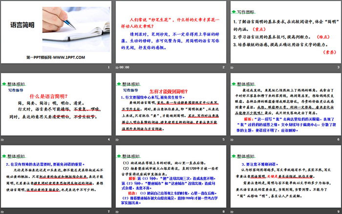 《語言簡明》PPT下載
