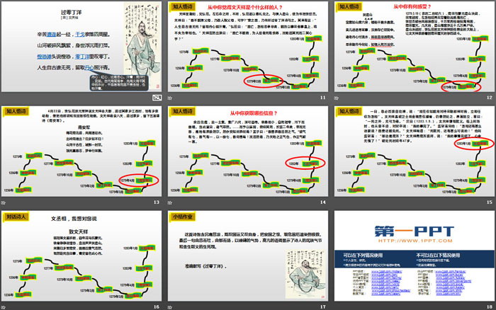 《過零丁洋》PPT精品課件