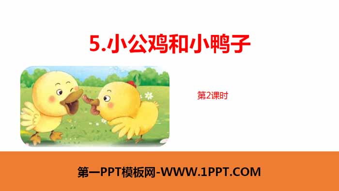 《小公鸡和小鸭子》PPT课件(第2课时)