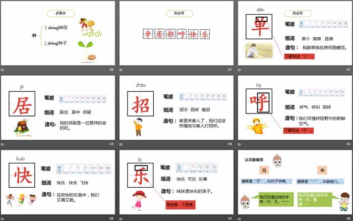 《樹(shù)和喜鵲》PPT課件(第1課時(shí))