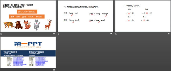 《動(dòng)物王國開大會》PPT課件(第1課時(shí))