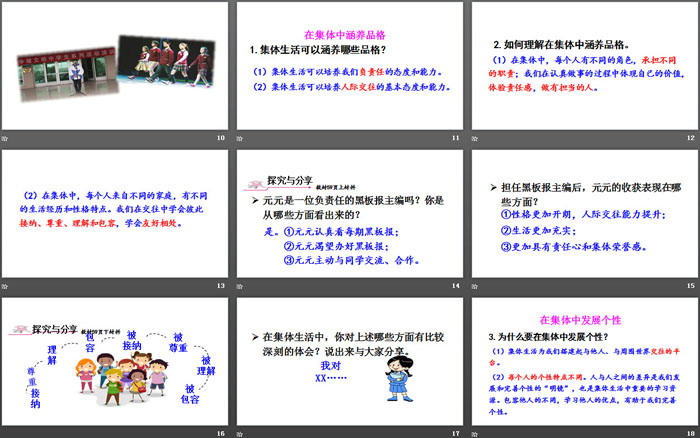 《集體生活成就我》PPT優(yōu)秀課件