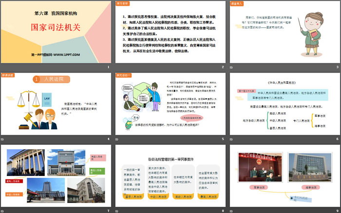 《國家司法機關(guān)》PPT課文課件