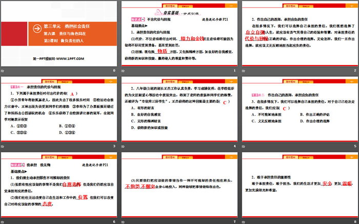 《責(zé)任與角色同在》勇?lián)鐣?zé)任PPT課件(第2課時做負責(zé)任的人)