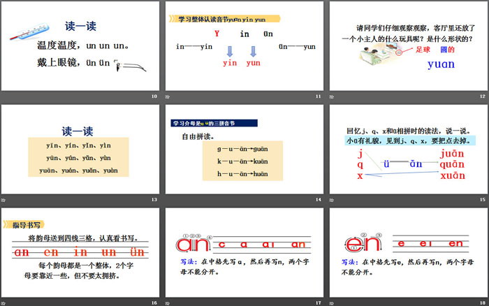 《an en in un ün》PPT教學(xué)課件