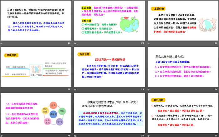 《只有一個(gè)地球》PPT優(yōu)秀課件