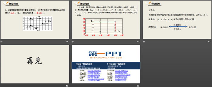 《有序数对》平面直角坐标系PPT下载