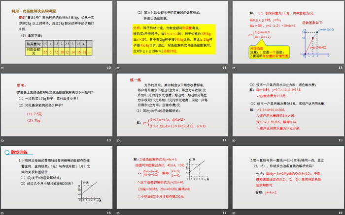 《一次函數(shù)》PPT課件(第2課時)