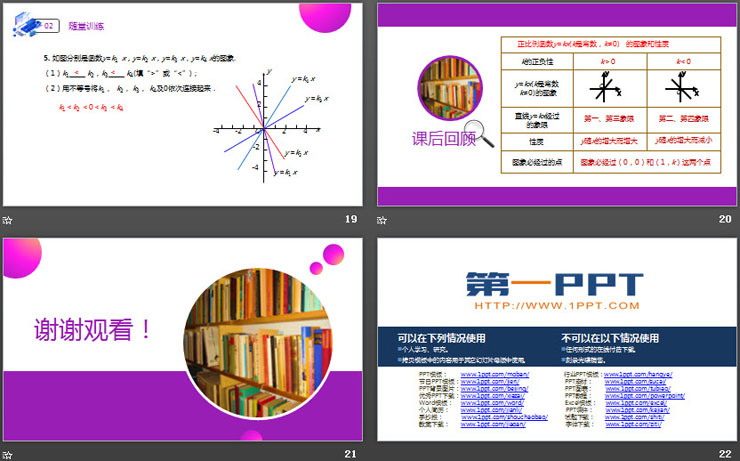 《正比例函數(shù)的圖象與性質(zhì)》PPT課件下載