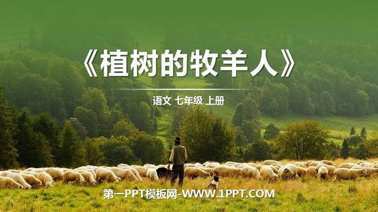 《植树的牧羊人》PPT优秀课件