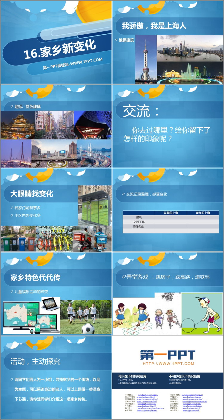 《家鄉(xiāng)新變化》PPT課件下載