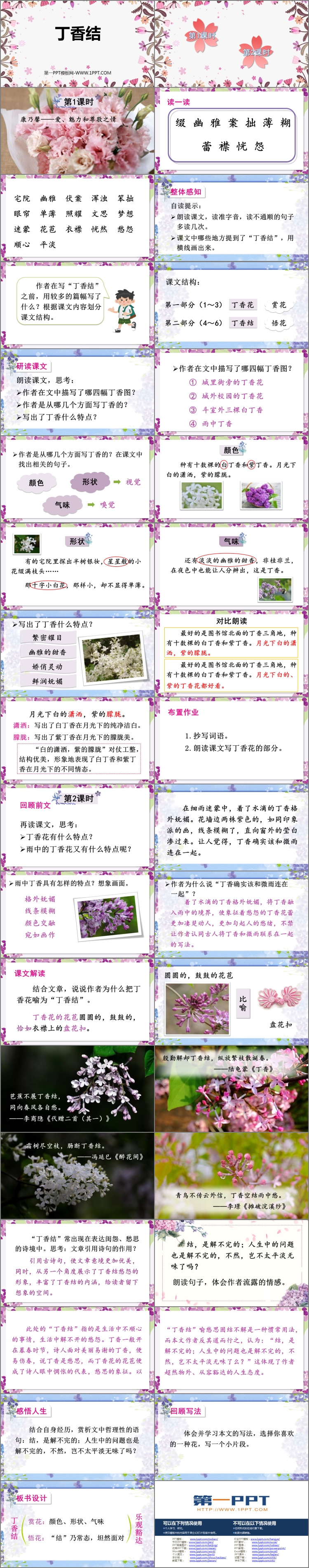 《丁香結(jié)》PPT精品課件