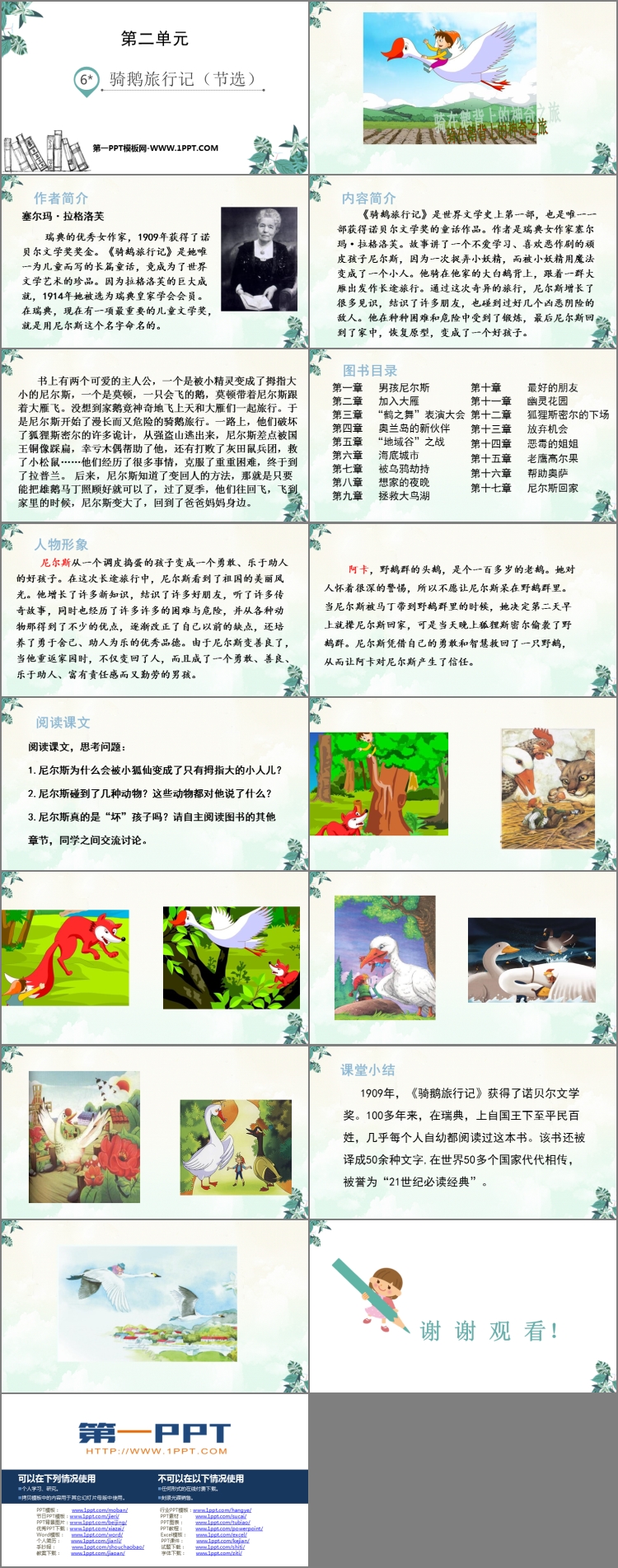 《騎鵝旅行記》PPT優(yōu)質(zhì)課件