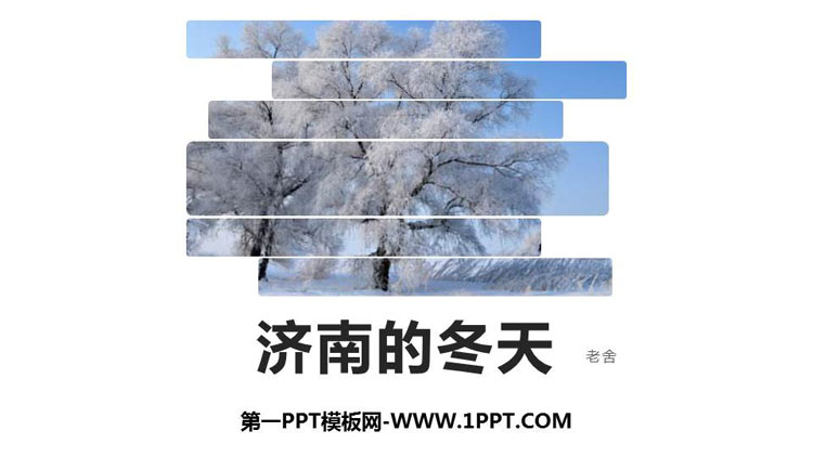 《济南的冬天》PPT课文课件下载